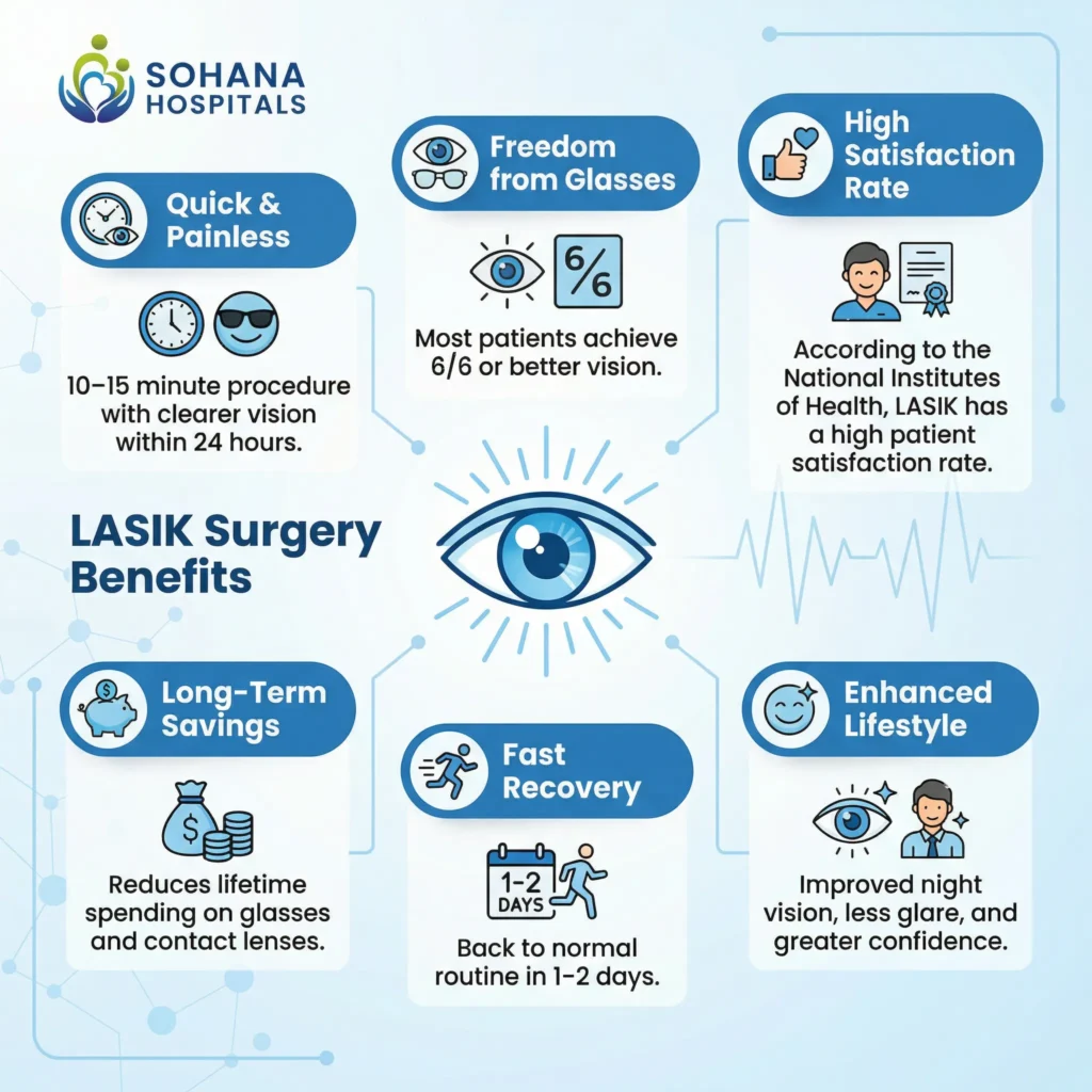 Benefits of LASIK Eye Surgery