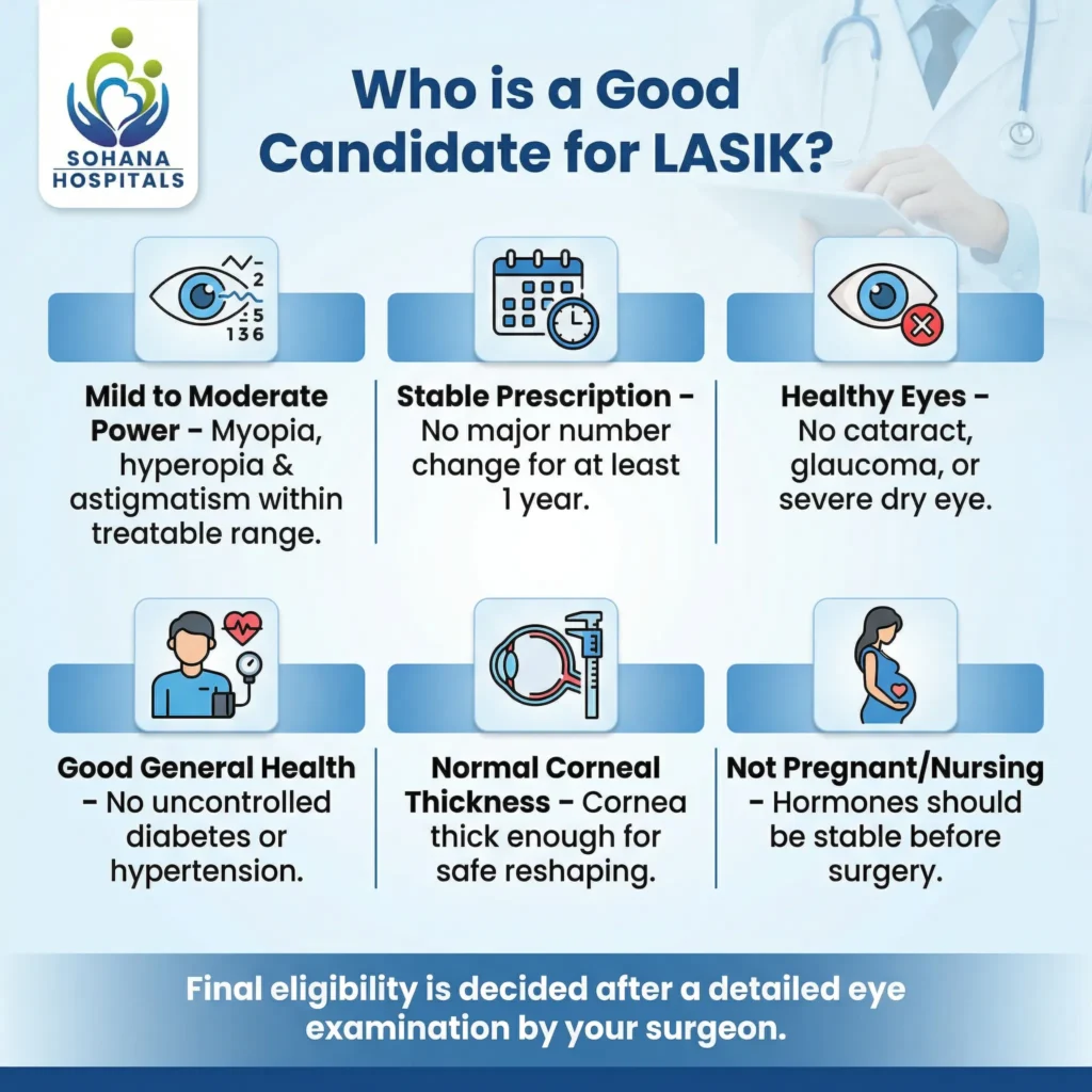 Eligibility Criteria for LASIK