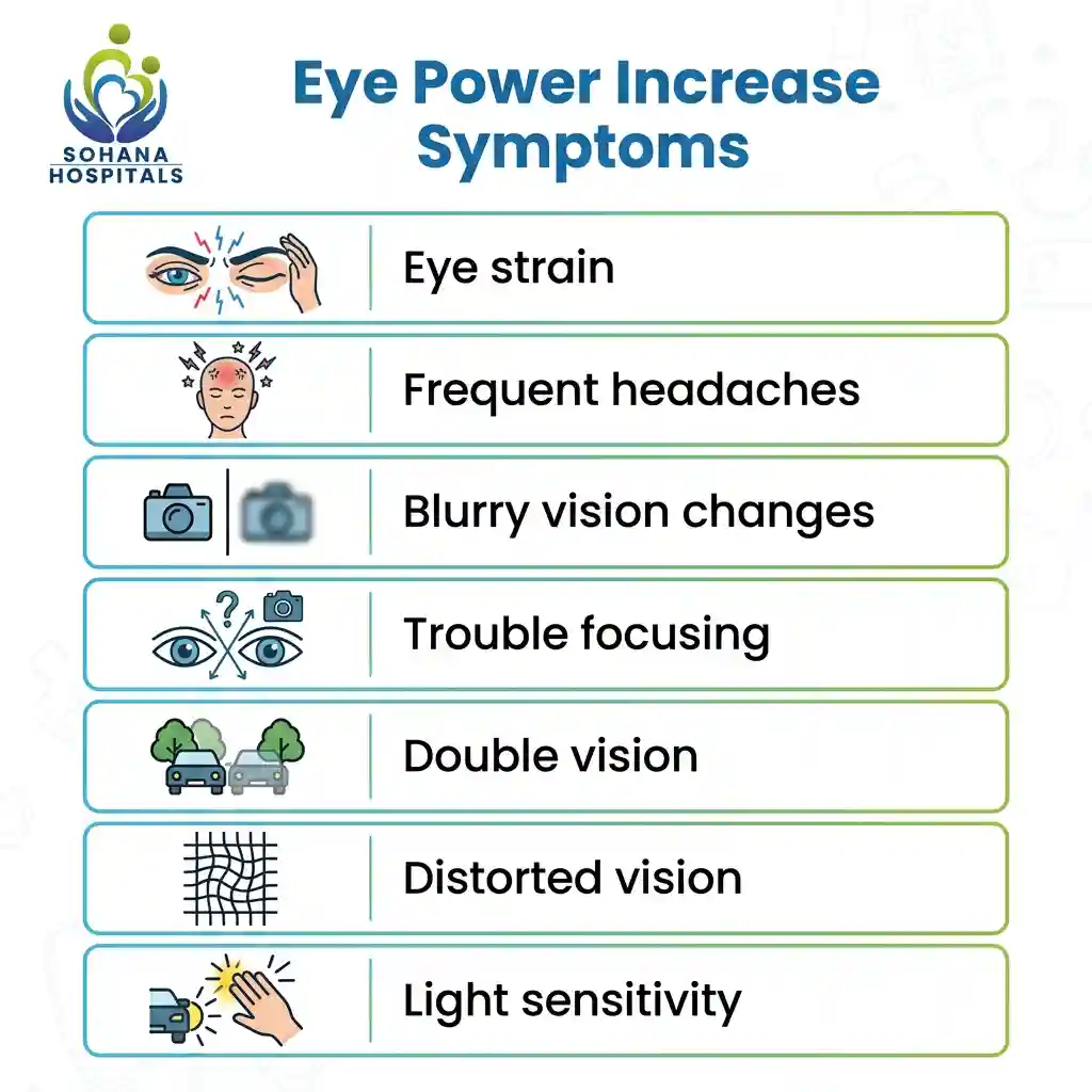 Eye Power Increase Symptoms