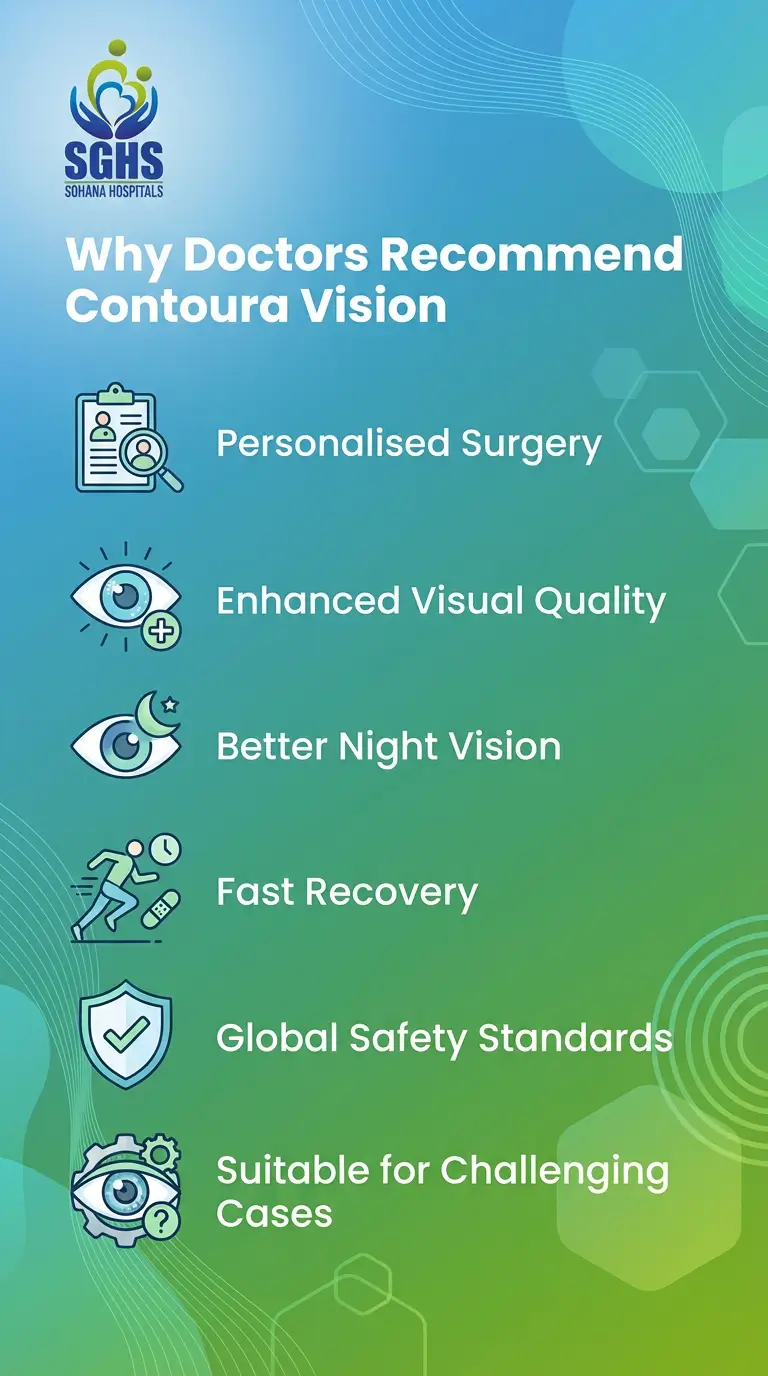 Benefits of Contoura Vision Surgery
