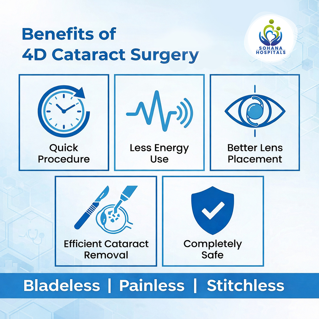 Benefits of 4D Cataract Surgery