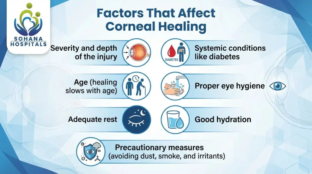 Factors That Impact Corneal Healing