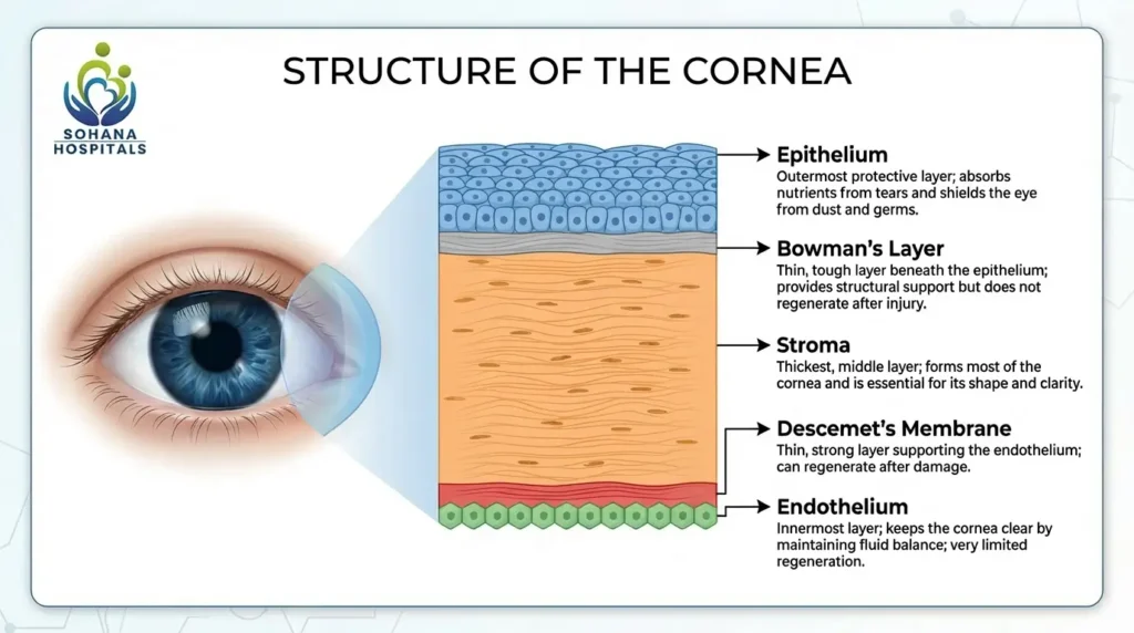 The Structure of the Cornea