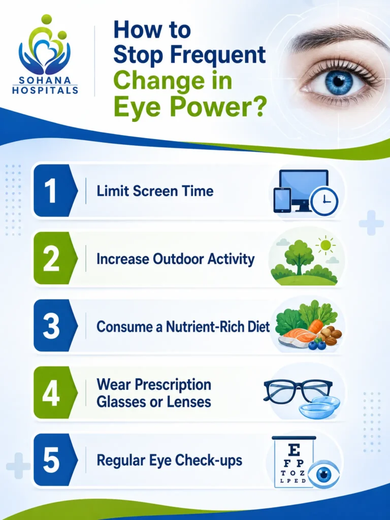 How to Stop Frequent Change in Eye Power