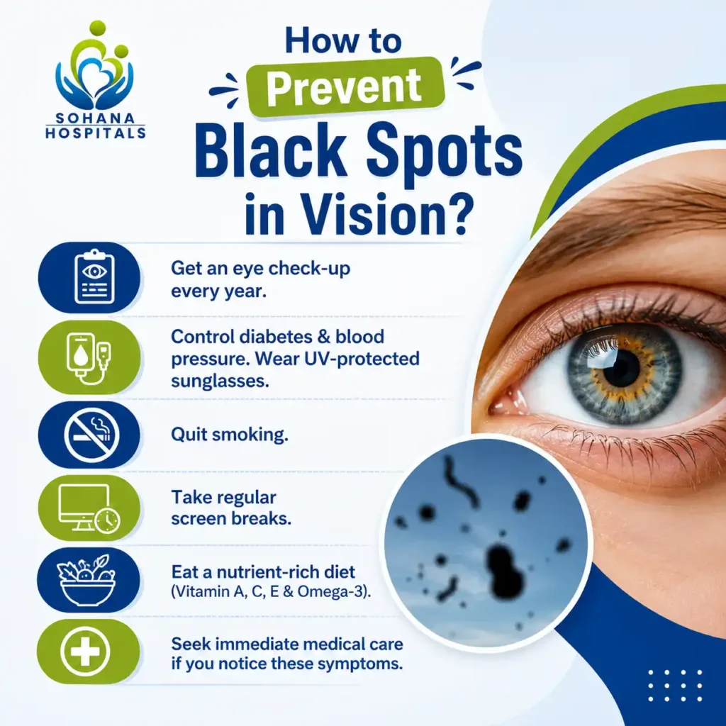 Tips to Prevent Black Spots in Vision