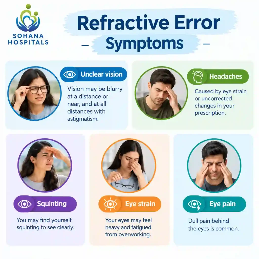 Refractive Error Symptoms